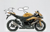 Set ochranné fólie GSXR 600/750